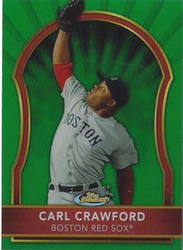 2011 Topps Finest #56 Green Refractor /199