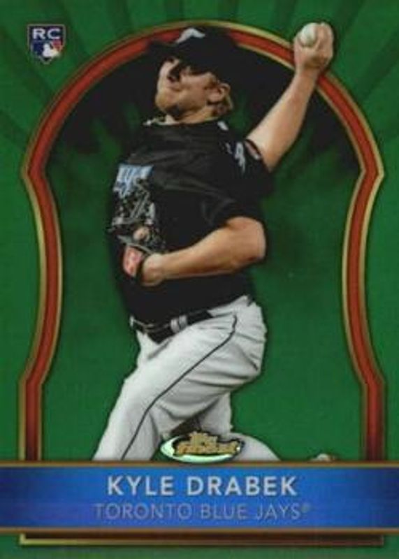 2011 Topps Finest #75 Green Refractor /199