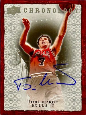 2007 Upper Deck Chronology #92 Autographs