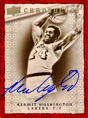 2007 Upper Deck Chronology #58 Autographs