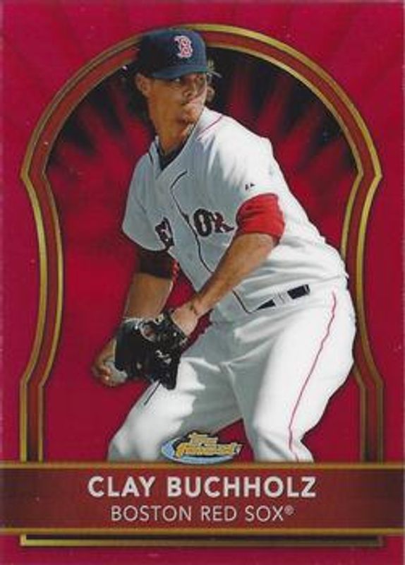 2011 Topps Finest #23 Red Refractor /25