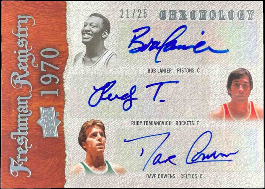 Bob Lanier / Dave Cowens / Rudy Tomjanovich Basketball Cards Price ...