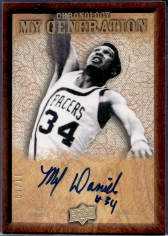 2007 Upper Deck Chronology #MG-MD My Generation Gold /10