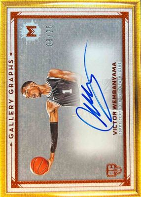 2023 Topps Motif #GG-VW Gallery Graphs - Cadmium Orange /25