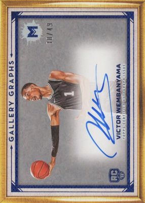 2023 Topps Motif #GG-VW Gallery Graphs - Ultramarine Blue /49