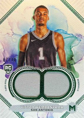 2023 Topps Motif #MDR-1 Rookie Dual Relics - Winsor Green /10