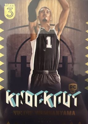 2023 Topps Three #KO-11 Knockout - Gold /10