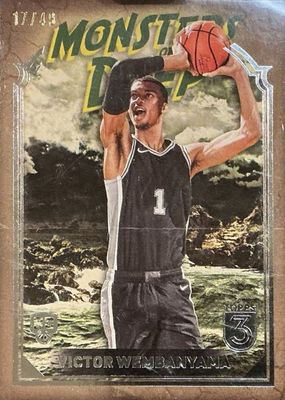 2023 Topps Three #MD-21 Monsters of the Deep /49