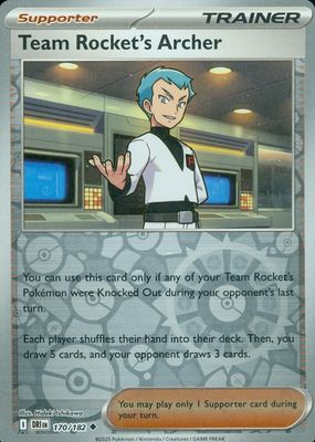 2025 Scarlet & Violet: Destined Rivals #170/182 Reverse Holo