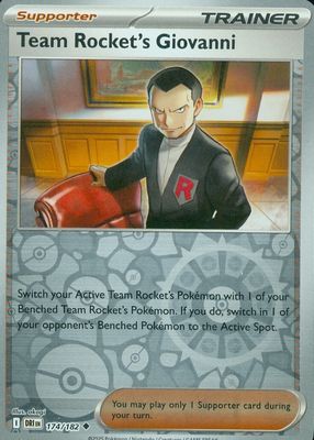 2025 Scarlet & Violet: Destined Rivals #174/182 Reverse Holo