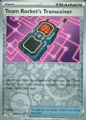 2025 Scarlet & Violet: Destined Rivals #178/182 Reverse Holo