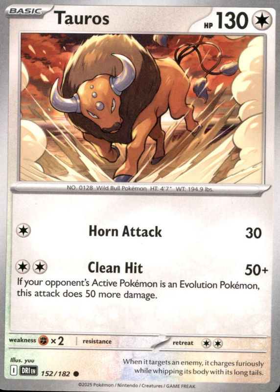 2025 Scarlet & Violet: Destined Rivals #152/182 Base