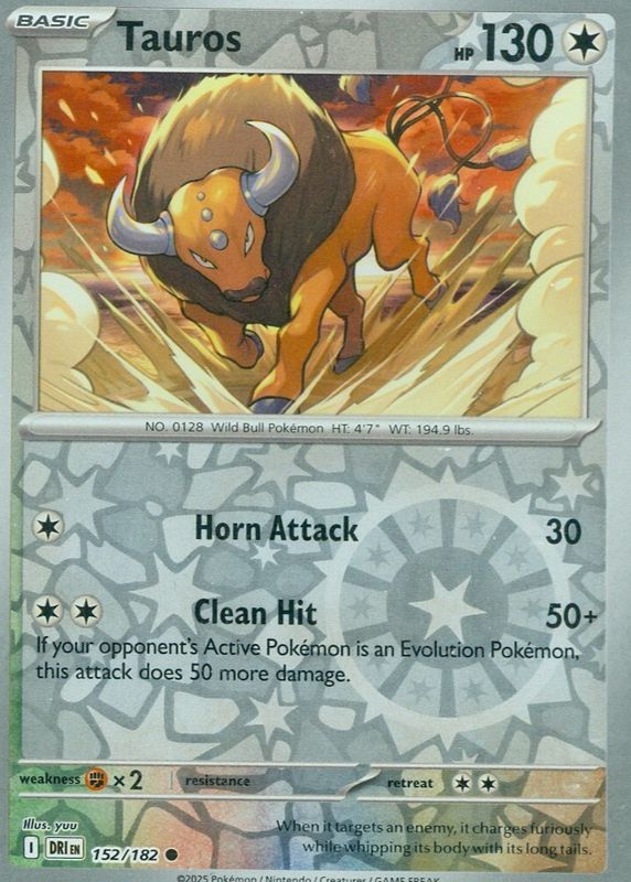 2025 Scarlet & Violet: Destined Rivals #152/182 Reverse Holo