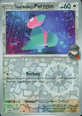 2025 Scarlet & Violet: Destined Rivals #153/182 Reverse Holo