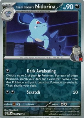 2025 Scarlet & Violet: Destined Rivals #115/182 Reverse Holo