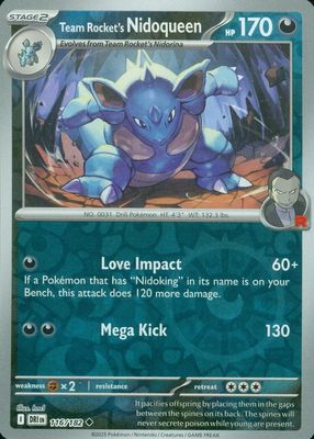 2025 Scarlet & Violet: Destined Rivals #116/182 Reverse Holo