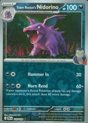 2025 Scarlet & Violet: Destined Rivals #118/182 Reverse Holo