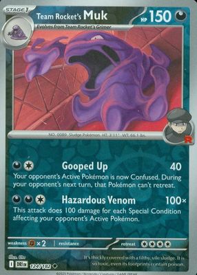 2025 Scarlet & Violet: Destined Rivals #124/182 Reverse Holo