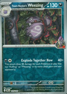 2025 Scarlet & Violet: Destined Rivals #126/182 Reverse Holo
