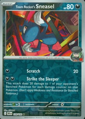 2025 Scarlet & Violet: Destined Rivals #128/182 Reverse Holo