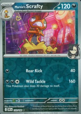 2025 Scarlet & Violet: Destined Rivals #133/182 Reverse Holo