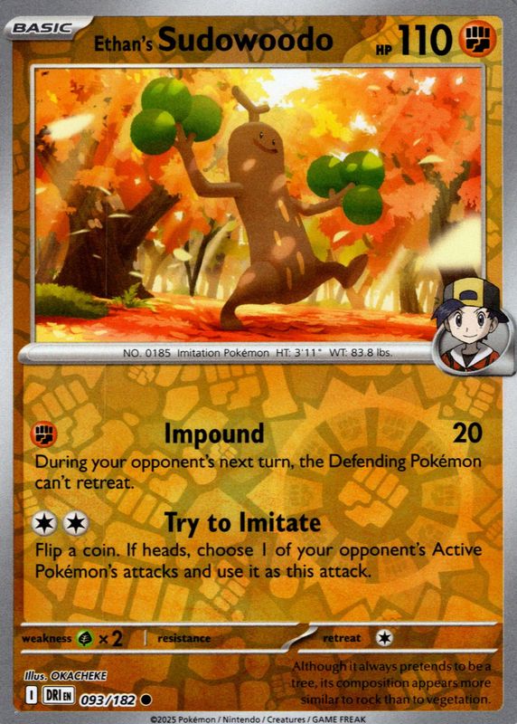2025 Scarlet & Violet: Destined Rivals #093/182 Reverse Holo