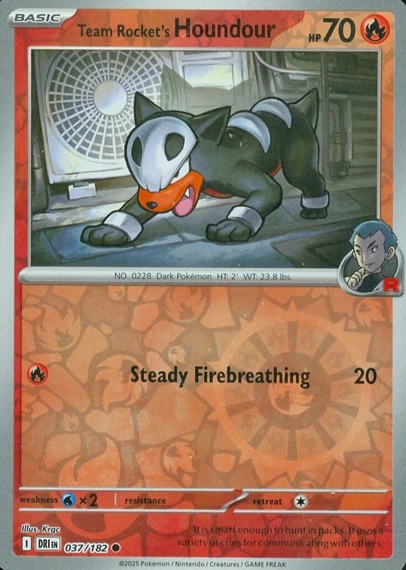 2025 Scarlet & Violet: Destined Rivals #037/182 Reverse Holo