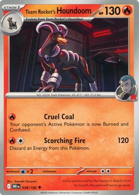 Team Rocket's Houndoom 2025 Japanese Scarlet & Violet: Glory
