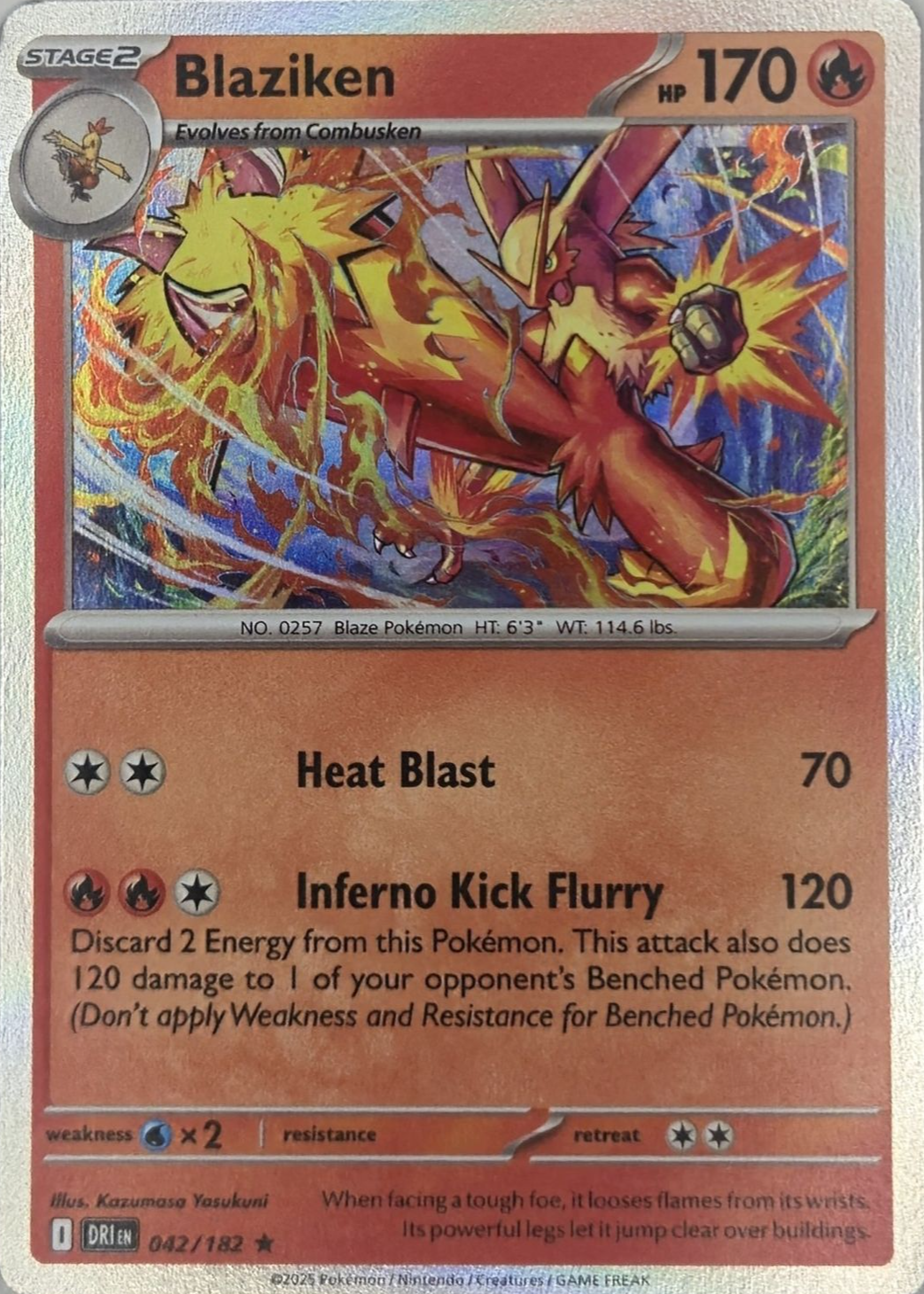 Blaziken 2025 Scarlet & Violet: Destined Rivals #042/182 Holo Price Guide -  Sports Card Investor