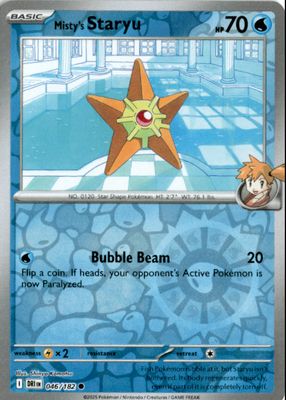 2025 Scarlet & Violet: Destined Rivals #046/182 Reverse Holo