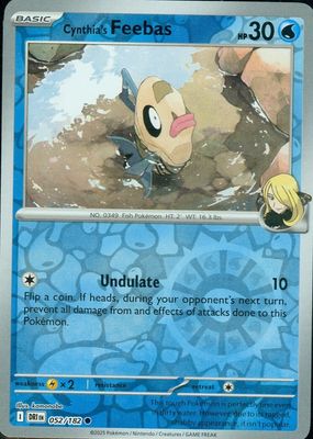 2025 Scarlet & Violet: Destined Rivals #052/182 Reverse Holo