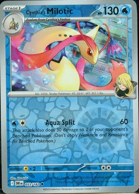 2025 Scarlet & Violet: Destined Rivals #053/182 Reverse Holo