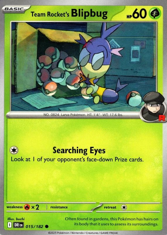 2025 Scarlet & Violet: Destined Rivals #015/182 Base