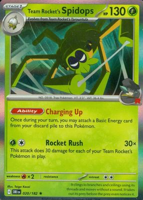 2025 Scarlet & Violet: Destined Rivals #020/182 Holo