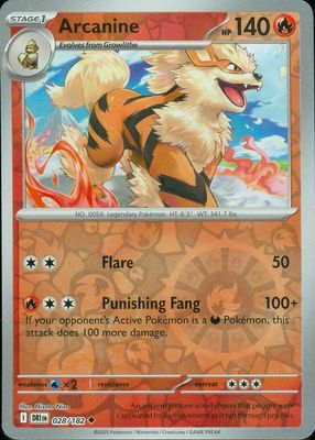 2025 Scarlet & Violet: Destined Rivals #028/182 Reverse Holo