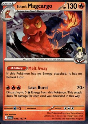 2025 Scarlet & Violet: Destined Rivals #036/182 Holo