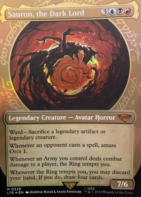 2023 The Lord of the Rings: Tales of Middle-Earth #329 Foil Showcase