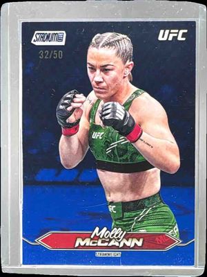 2025 Topps UFC Stadium Club #182 Blue Foil /50