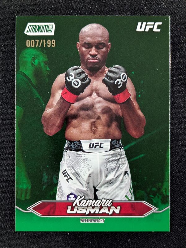 2025 Topps UFC Stadium Club #86 Green Foil /199