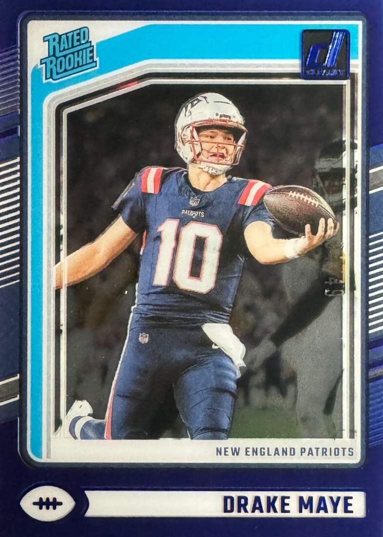 Drake Maye 2024 Clearly Donruss #53 Blue /49 Price Guide - Sports Card ...