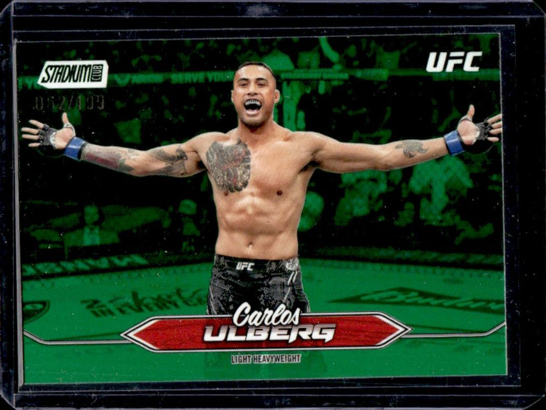 2025 Topps UFC Stadium Club #54 Green Foil /199