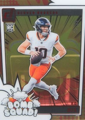 2024 Clearly Donruss #4 Clearly Bomb Squad - Red /99