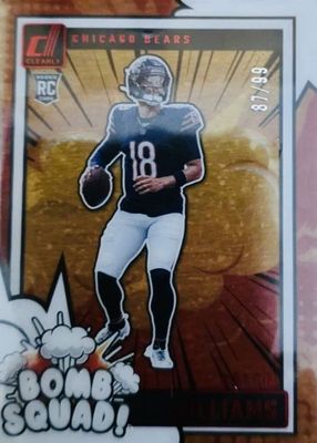 2024 Clearly Donruss #1 Clearly Bomb Squad - Red /99