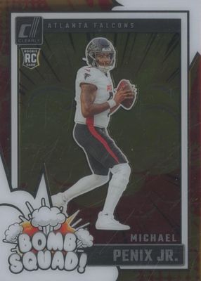 2024 Clearly Donruss #6 Clearly Bomb Squad