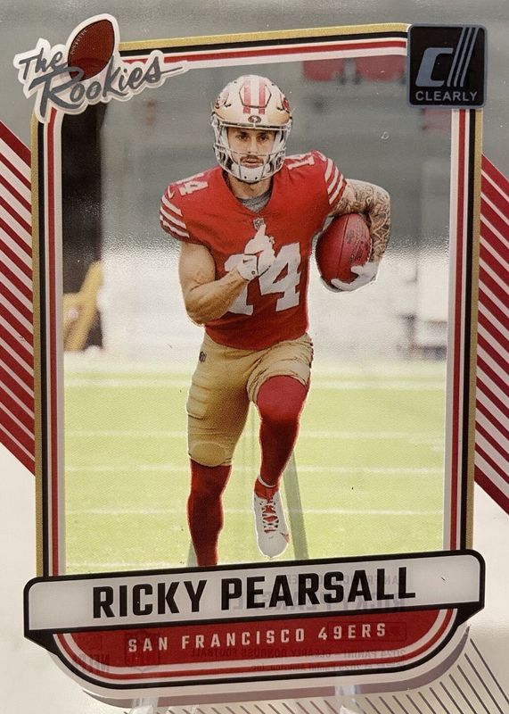 Ricky Pearsall 2024 Clearly Donruss #15 Clearly The Rookies RAW