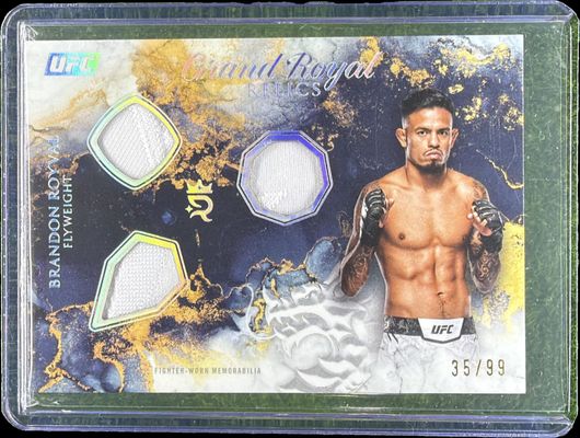 2025 Topps UFC Royalty #GR-BR Grand Royal Relics /99