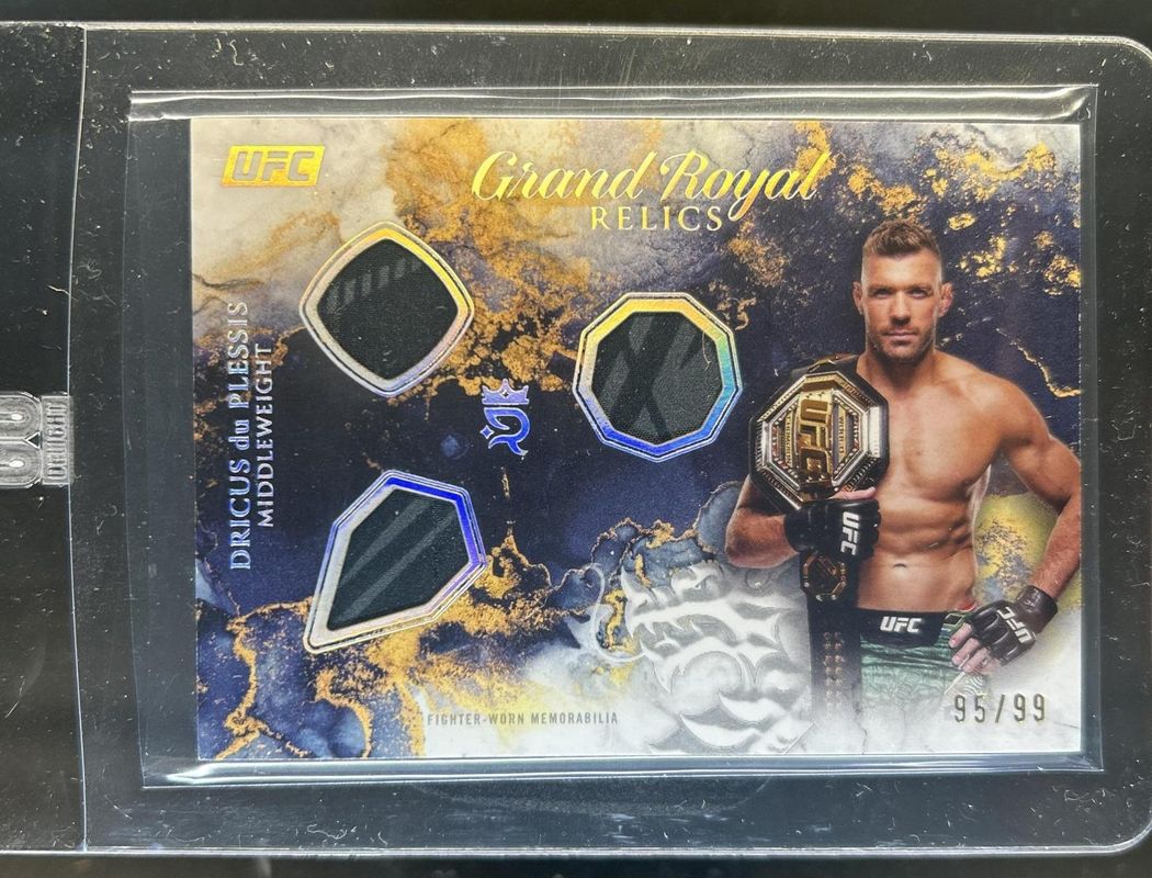 2025 Topps UFC Royalty #GR-DD Grand Royal Relics /99