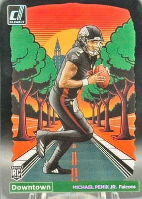 2024 Clearly Donruss #14 Downtown /(SSP)