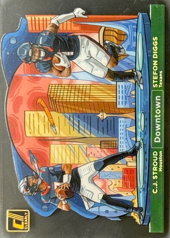 2024 Clearly Donruss #5 Downtown Duos /(SSP)