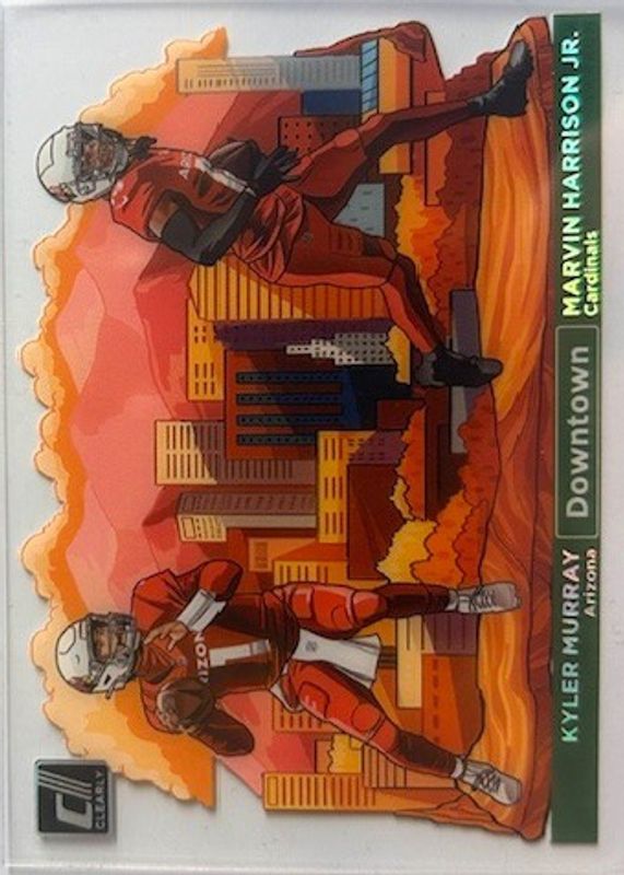 2024 Clearly Donruss #15 Downtown Duos /(SSP)